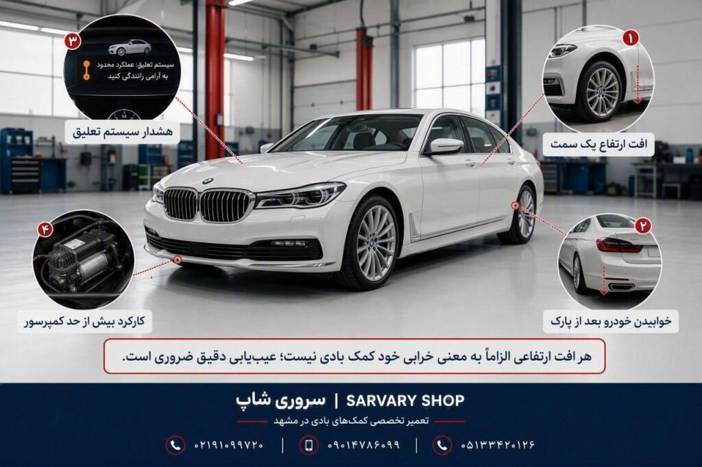 کمک بادی BMV سری هفت