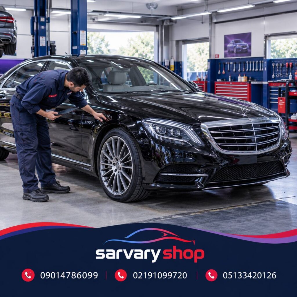 کمک‌فنر بادی بنز S500