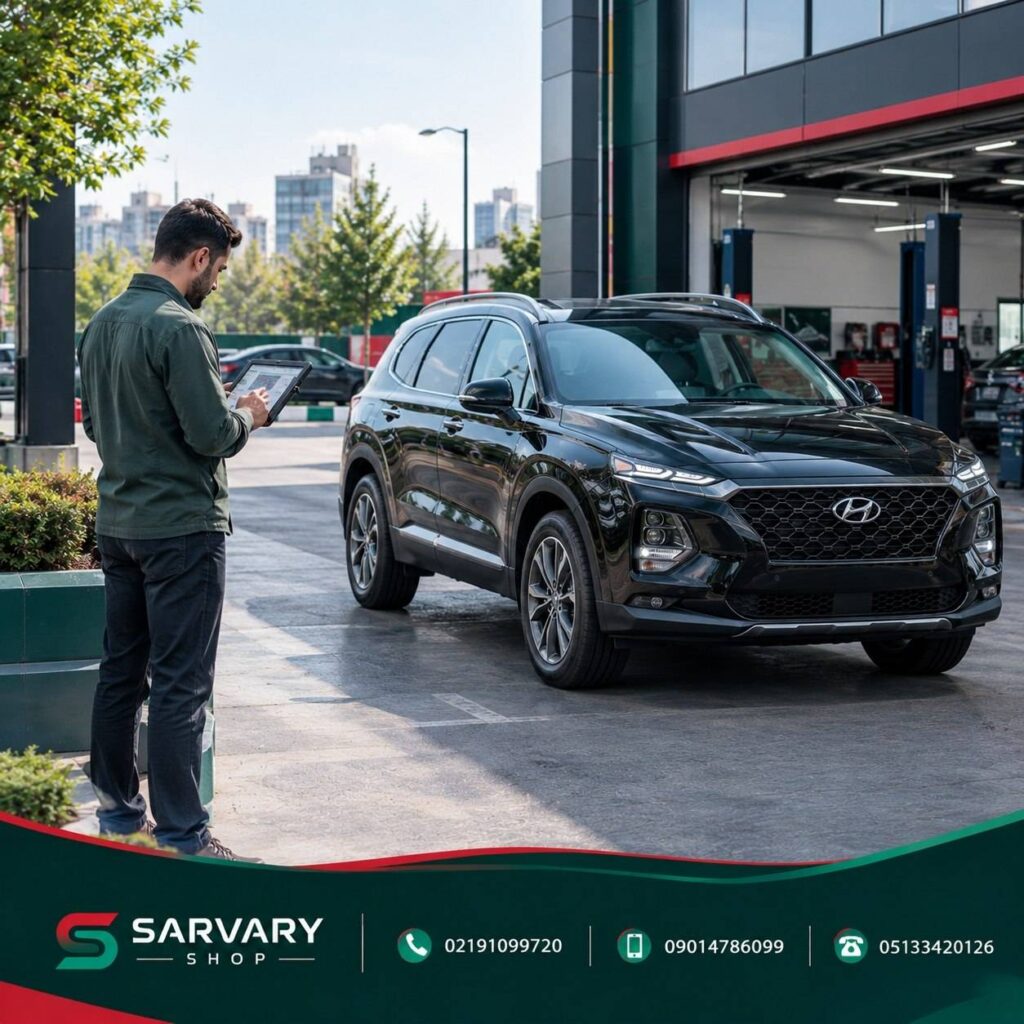 لوازم یدکی هیوندای سانتافه در تهران